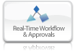 Real-time workflow and approvals